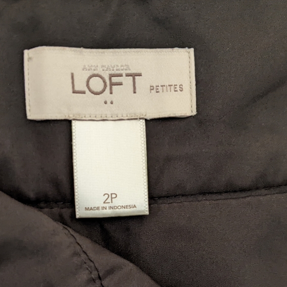 Loft Black and White Skirt Size 2 Petite - Picture 4 of 6